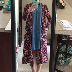 LuLaRoe Sarah Cardigan Aztec Print